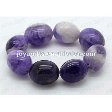 Pulseiras Oval Agate Oval Bead